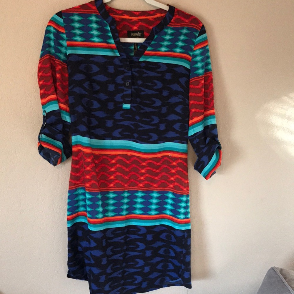 Laundry size 0 pattern dress